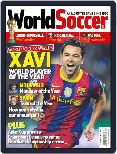 World Soccer January 10th, 2011 Digital Back Issue Cover