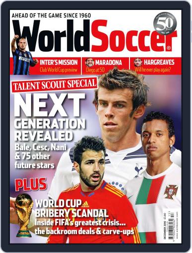 World Soccer November 24th, 2010 Digital Back Issue Cover