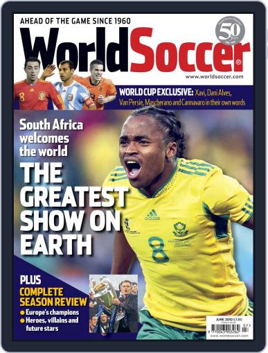 World Soccer June 29th, 2010 Digital Back Issue Cover