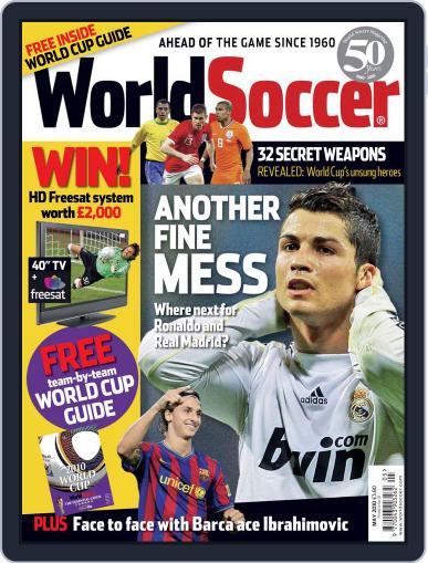 World Soccer April 20th, 2010 Digital Back Issue Cover