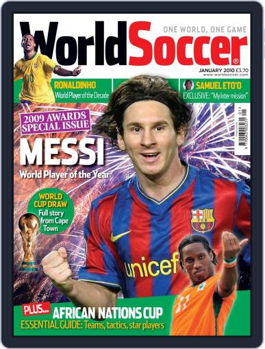 World Soccer December 21st, 2009 Digital Back Issue Cover