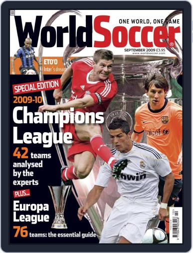 World Soccer August 20th, 2009 Digital Back Issue Cover