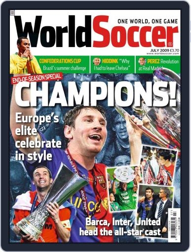 World Soccer June 5th, 2009 Digital Back Issue Cover