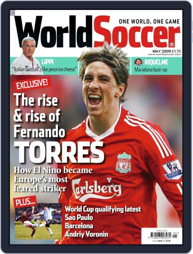 World Soccer April 9th, 2009 Digital Back Issue Cover
