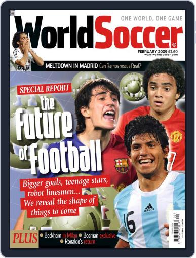 World Soccer January 15th, 2009 Digital Back Issue Cover