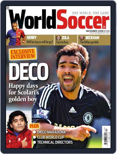 World Soccer November 13th, 2008 Digital Back Issue Cover