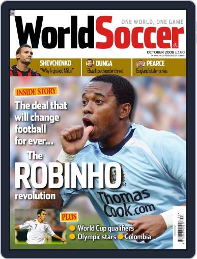 World Soccer September 29th, 2008 Digital Back Issue Cover