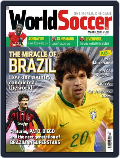 World Soccer February 14th, 2008 Digital Back Issue Cover