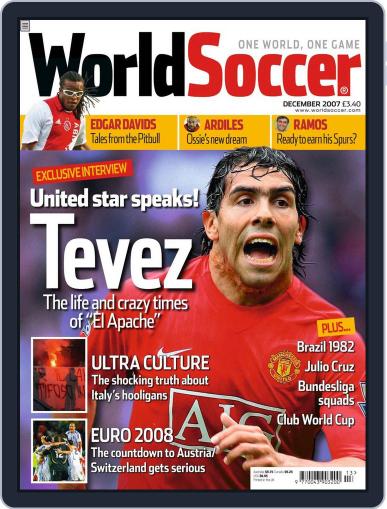World Soccer November 21st, 2007 Digital Back Issue Cover