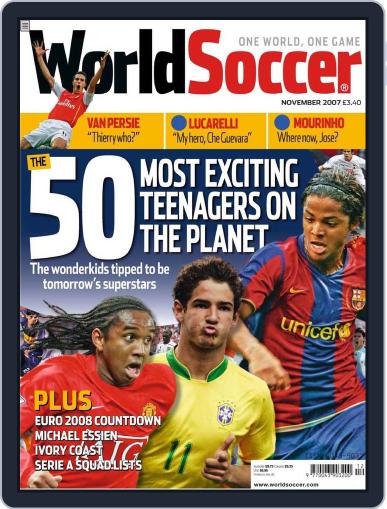 World Soccer October 31st, 2007 Digital Back Issue Cover
