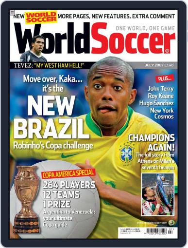 World Soccer June 5th, 2007 Digital Back Issue Cover