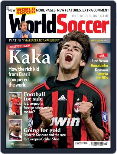 World Soccer April 18th, 2007 Digital Back Issue Cover