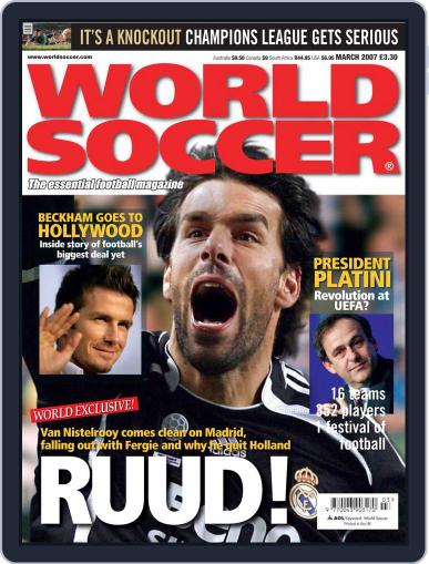 World Soccer March 26th, 2007 Digital Back Issue Cover