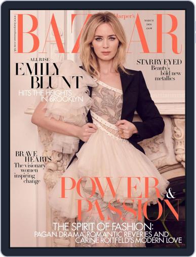 Harper's Bazaar UK March 1st, 2020 Digital Back Issue Cover