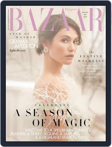 Harper's Bazaar UK January 1st, 2020 Digital Back Issue Cover