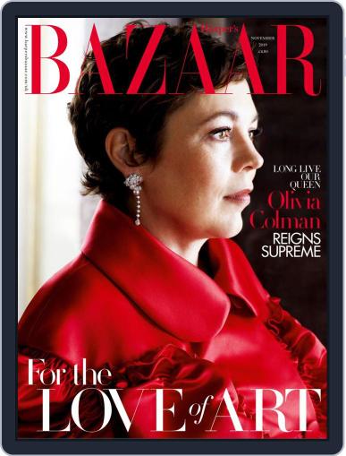Harper's Bazaar UK November 1st, 2019 Digital Back Issue Cover