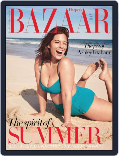 Harper's Bazaar UK July 1st, 2019 Digital Back Issue Cover