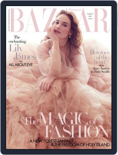 Harper's Bazaar UK March 1st, 2019 Digital Back Issue Cover