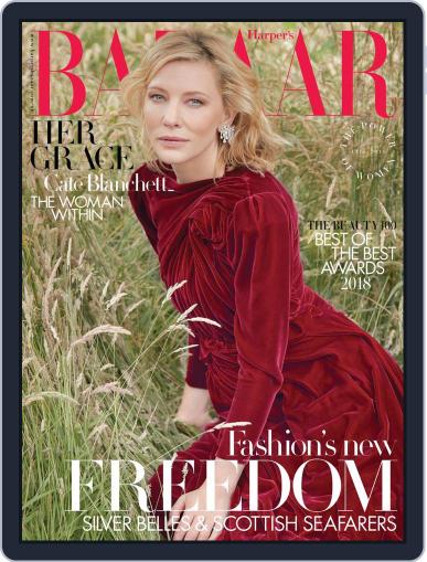 Harper's Bazaar UK October 1st, 2018 Digital Back Issue Cover