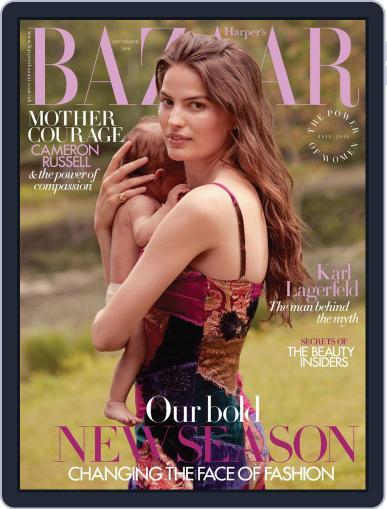 Harper's Bazaar UK September 1st, 2018 Digital Back Issue Cover