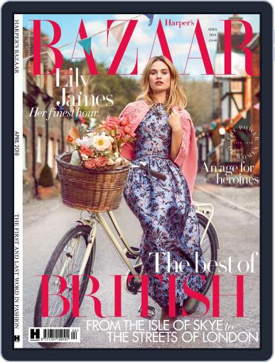Harper's Bazaar UK April 1st, 2018 Digital Back Issue Cover
