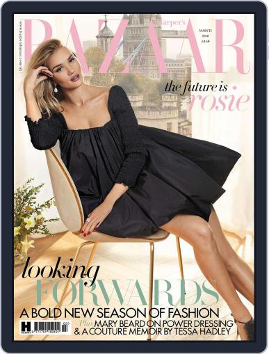 Harper's Bazaar UK March 1st, 2018 Digital Back Issue Cover