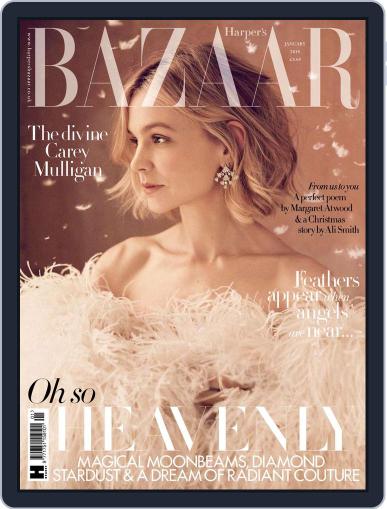 Harper's Bazaar UK January 1st, 2018 Digital Back Issue Cover