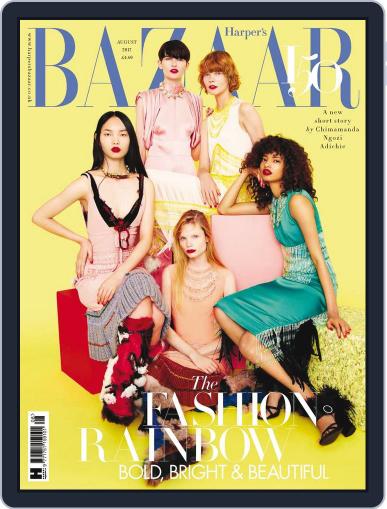 Harper's Bazaar UK August 1st, 2017 Digital Back Issue Cover