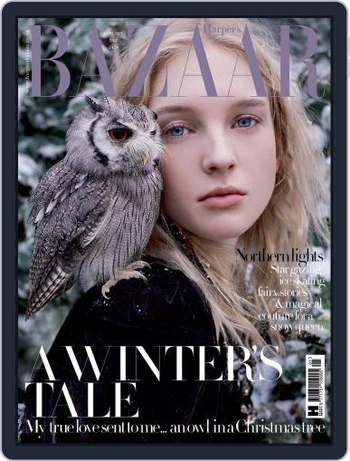 Harper's Bazaar UK January 1st, 2017 Digital Back Issue Cover