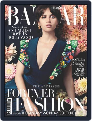 Harper's Bazaar UK November 1st, 2016 Digital Back Issue Cover