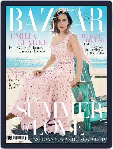 Harper's Bazaar UK June 1st, 2016 Digital Back Issue Cover
