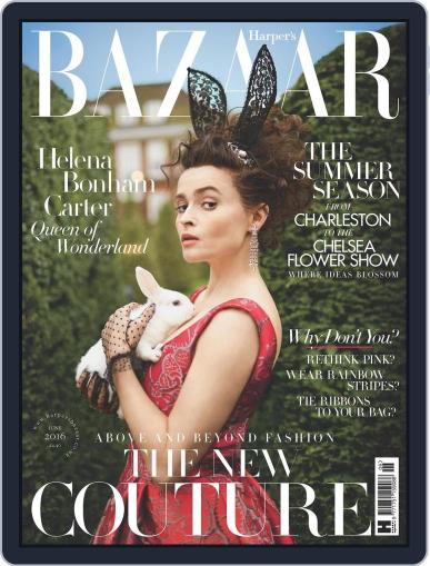 Harper's Bazaar UK May 4th, 2016 Digital Back Issue Cover
