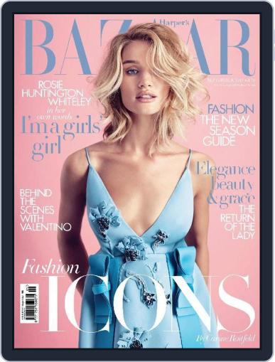 Harper's Bazaar UK August 3rd, 2015 Digital Back Issue Cover