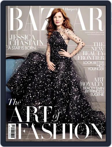 Harper's Bazaar UK October 2nd, 2014 Digital Back Issue Cover