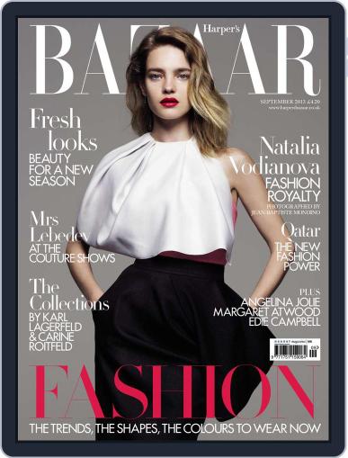 Harper's Bazaar UK August 9th, 2013 Digital Back Issue Cover
