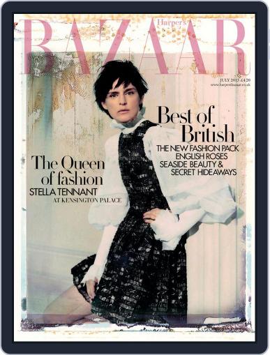 Harper's Bazaar UK June 12th, 2013 Digital Back Issue Cover