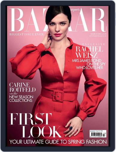 Harper's Bazaar UK February 20th, 2013 Digital Back Issue Cover