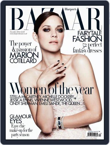 Harper's Bazaar UK November 8th, 2012 Digital Back Issue Cover