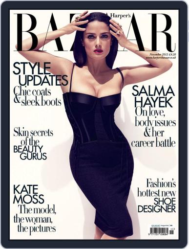 Harper's Bazaar UK October 11th, 2012 Digital Back Issue Cover