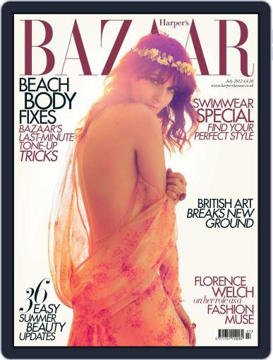 Harper's Bazaar UK June 12th, 2012 Digital Back Issue Cover