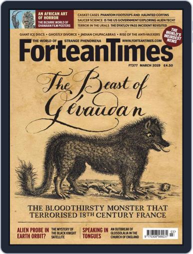 Fortean Times March 1st, 2019 Digital Back Issue Cover