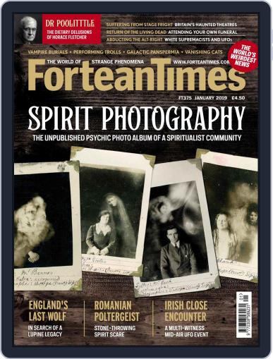 Fortean Times January 1st, 2019 Digital Back Issue Cover