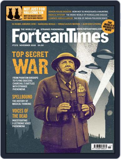 Fortean Times November 1st, 2018 Digital Back Issue Cover