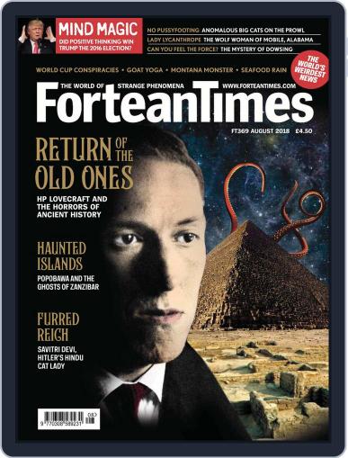 Fortean Times July 19th, 2018 Digital Back Issue Cover