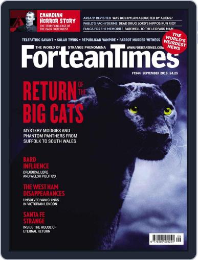 Fortean Times August 18th, 2016 Digital Back Issue Cover