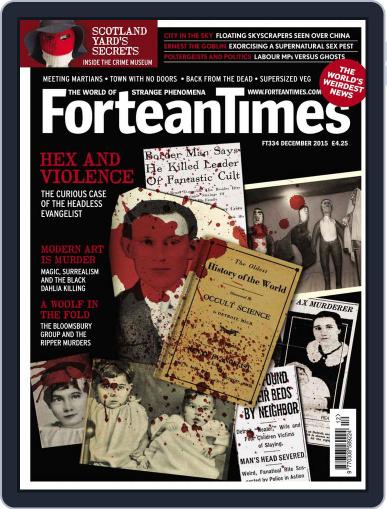Fortean Times December 1st, 2015 Digital Back Issue Cover