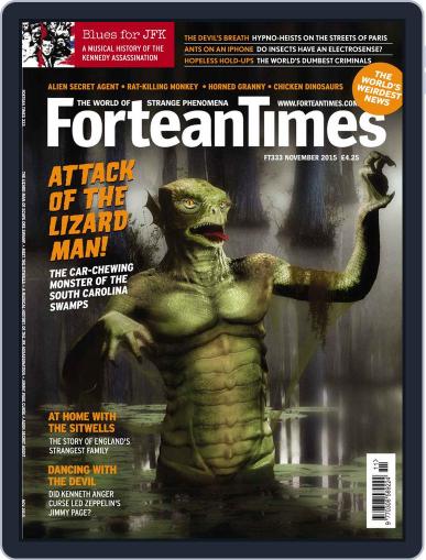 Fortean Times November 1st, 2015 Digital Back Issue Cover