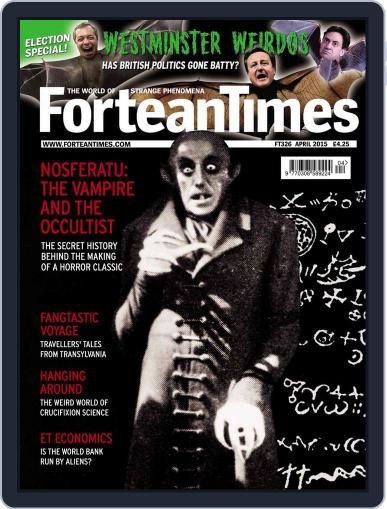 Fortean Times April 1st, 2015 Digital Back Issue Cover