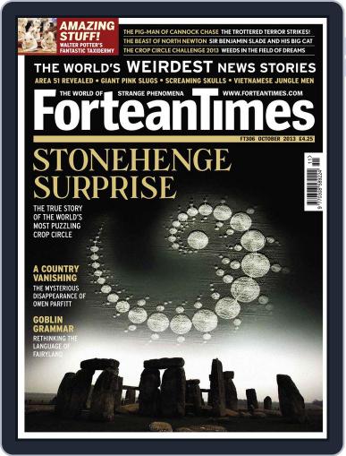 Fortean Times September 13th, 2013 Digital Back Issue Cover