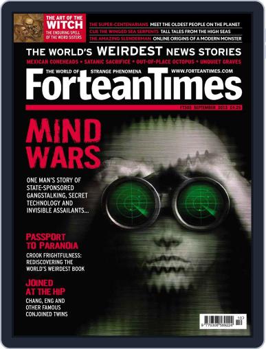 Fortean Times August 14th, 2013 Digital Back Issue Cover
